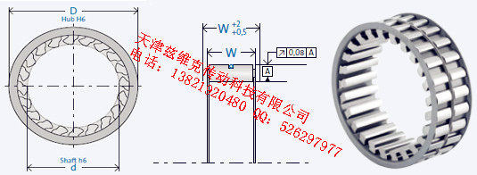 GMNFE8050Z25單向軸承圖紙